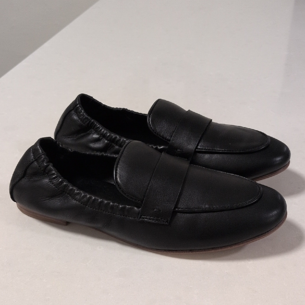 Quince Italian Leather Soft Loafers NWOT - Picture 4 of 7